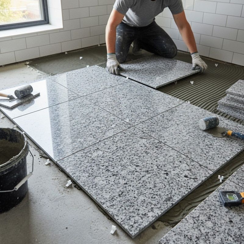 Marble Tile Floor Installation in Alpharetta, GA