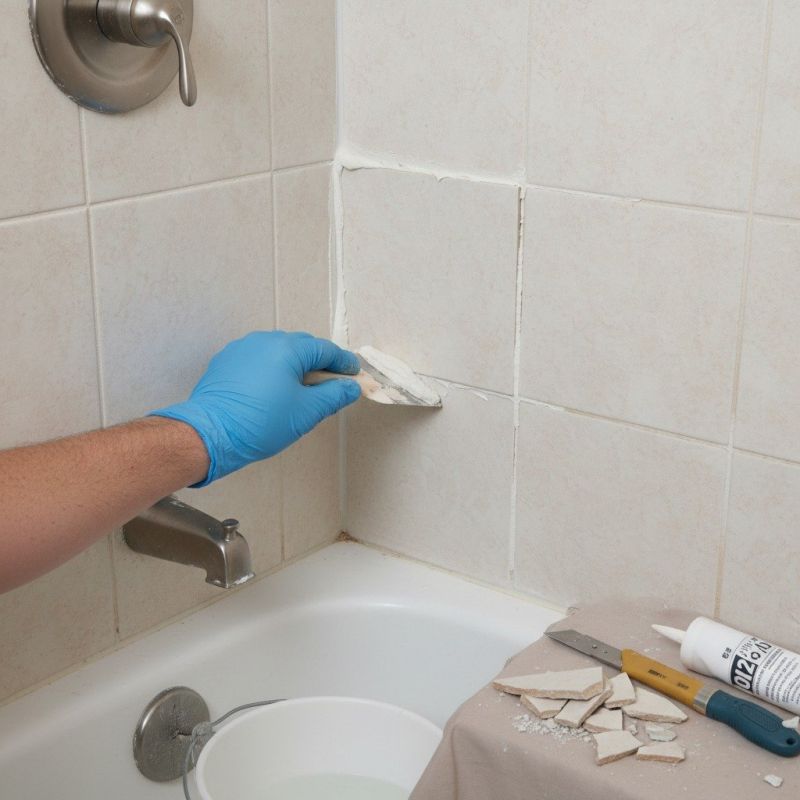 Shower Tile Repair in Conroe, TX